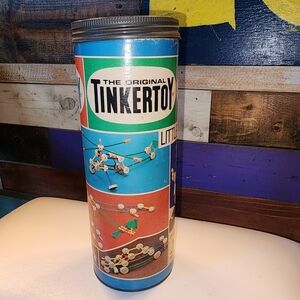Vintage Tinkertoy building set